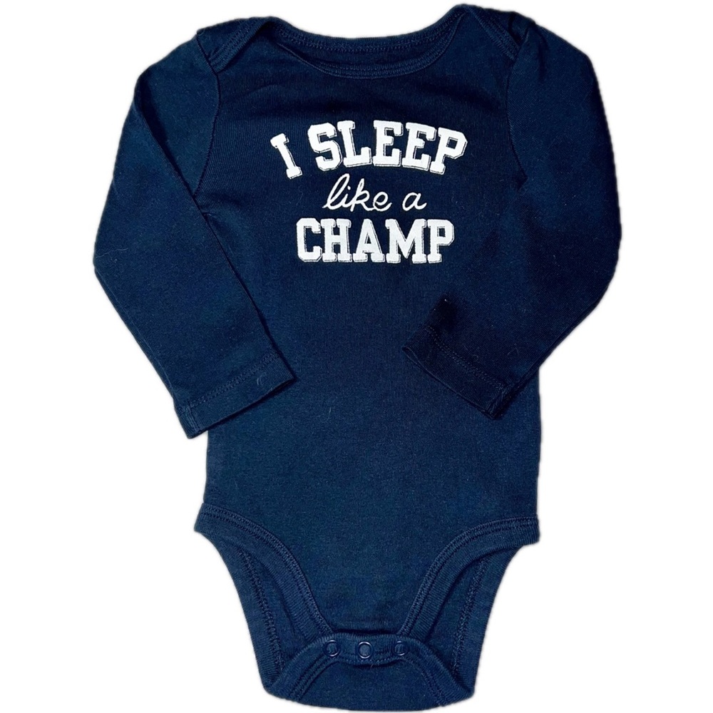 joe fresh long sleeve onesie 6-12M